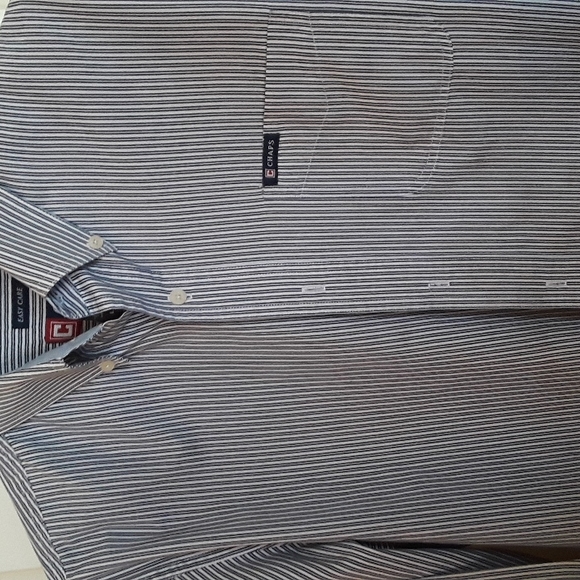 Chaps Other - Chaps blue/ white shirt ready care size large